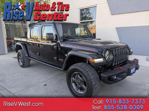 Black 2020 Jeep Gladiator Rubicon