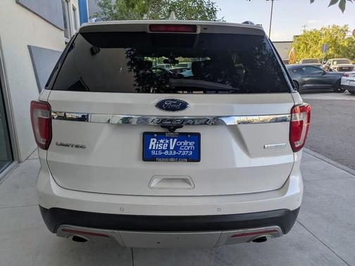 WHITE 2017 Ford Explorer Limited