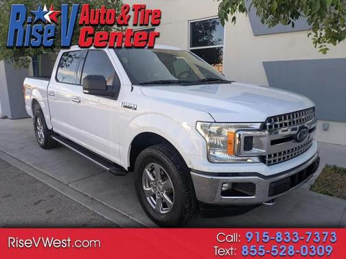WHITE 2019 Ford F-150 XLT