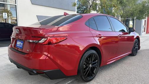 RED 2025 Toyota Camry XLE