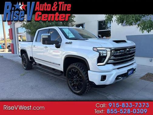 WHITE 2024 Chevrolet Silverado 2500 High Country