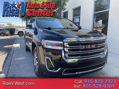 BLACK 2023 GMC Acadia SLT
