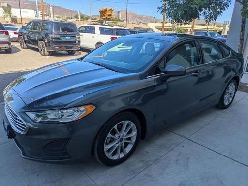 GRAY 2020 Ford Fusion Hybrid SE