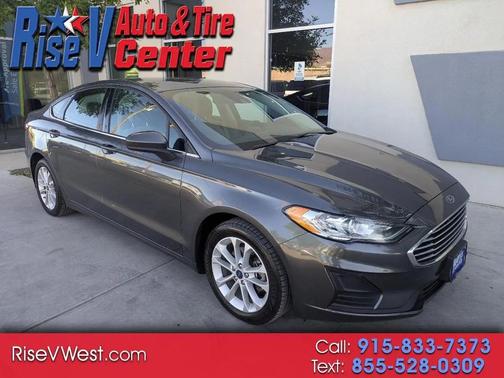 GRAY 2020 Ford Fusion Hybrid SE