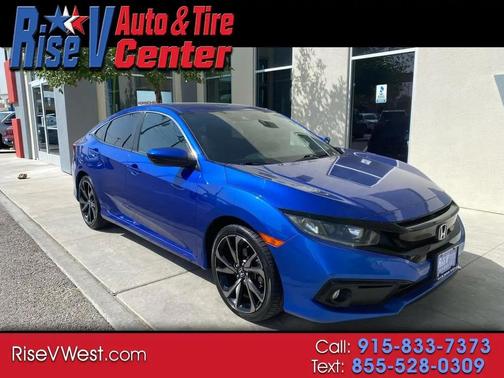 BLUE 2021 Honda Civic Sport