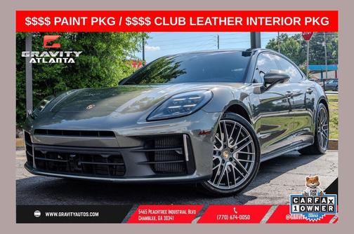 Aventurine Green Metallic 2025 Porsche Panamera