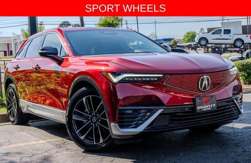 Scarlet Red Metallic 2024 Acura ZDX A-SPEC