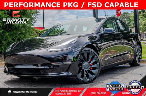 2022 Tesla Model 3 Performance