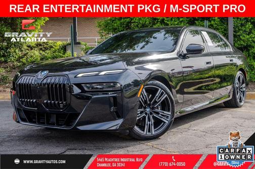 Black Sapphire Metallic 2023 BMW 740 i