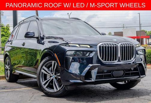 Carbon Black Metallic 2024 BMW X7 xDrive40i