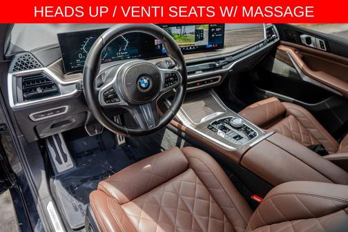 Carbon Black Metallic 2024 BMW X7 xDrive40i