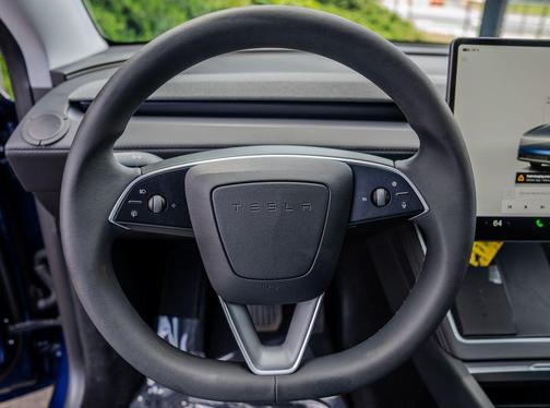 Deep Blue Metallic 2026 Tesla Model Y Long Range Launch Series