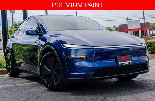 Deep Blue Metallic 2026 Tesla Model Y Long Range Launch Series
