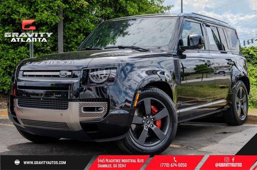 Santorini Black Metallic 2021 Land Rover Defender 110 X