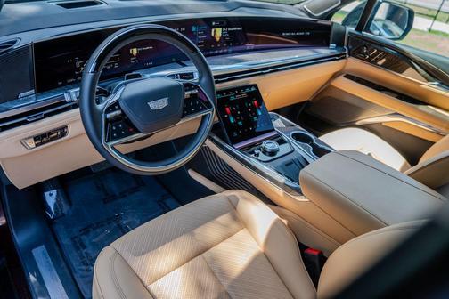 Black Cherry Tintcoat 2026 Cadillac Escalade IQ Premium Sport