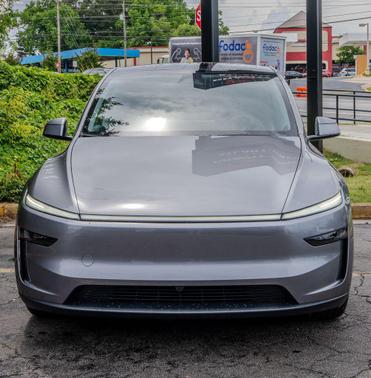 Stealth Grey 2026 Tesla Model Y Long Range Launch Series