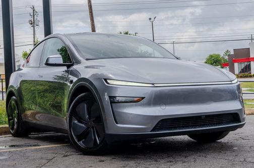 Stealth Grey 2026 Tesla Model Y Long Range Launch Series