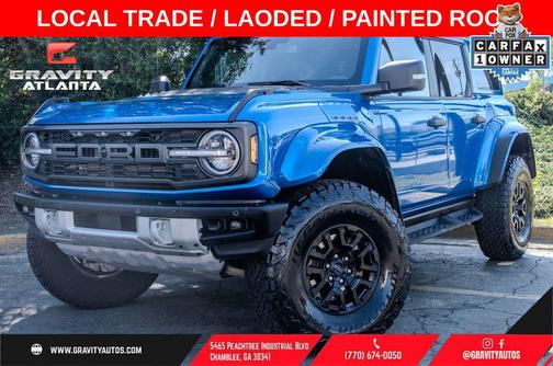 Velocity Blue Metallic 2024 Ford Bronco Raptor
