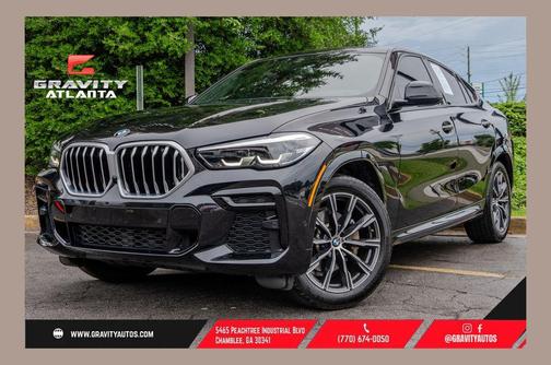 Black Sapphire Metallic 2023 BMW X6 xDrive40i
