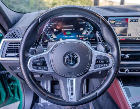 Isle of Man Green Metallic 2024 BMW X6 M60i