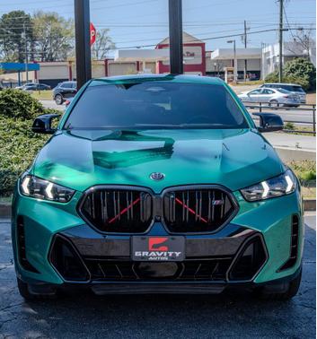 Isle of Man Green Metallic 2024 BMW X6 M60i