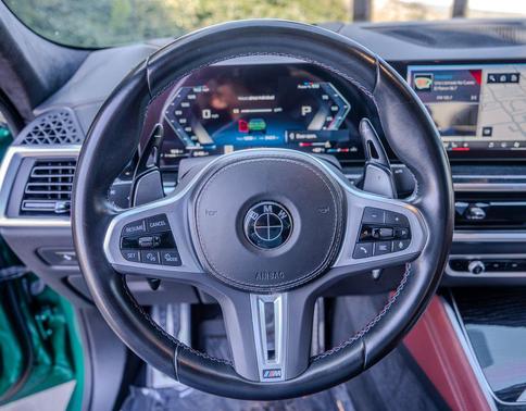 Isle of Man Green Metallic 2024 BMW X6 M60i