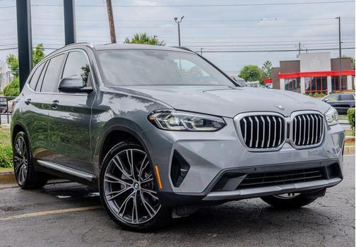 Skyscraper Grey Metallic 2024 BMW X3 sDrive30i