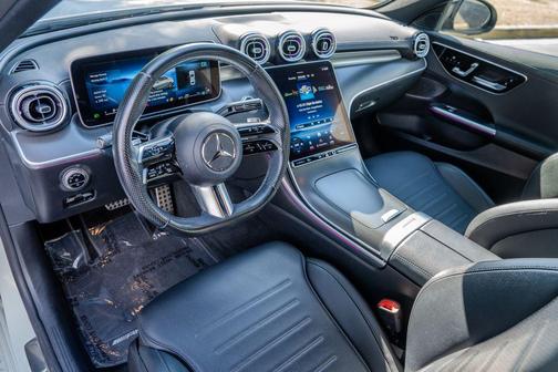 Polar White 2023 Mercedes-Benz C-Class Sedan