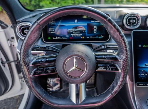 Polar White 2023 Mercedes-Benz C-Class Sedan