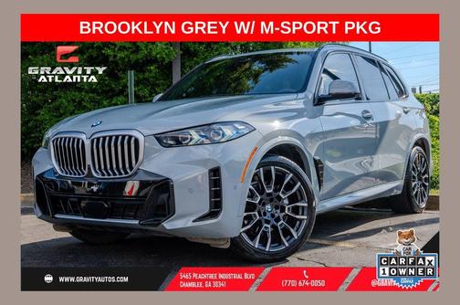 Brooklyn Grey Metallic 2025 BMW X5 xDrive40i