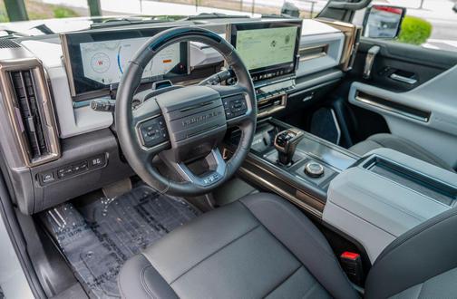 Interstellar White 2025 GMC HUMMER EV SUV 3X