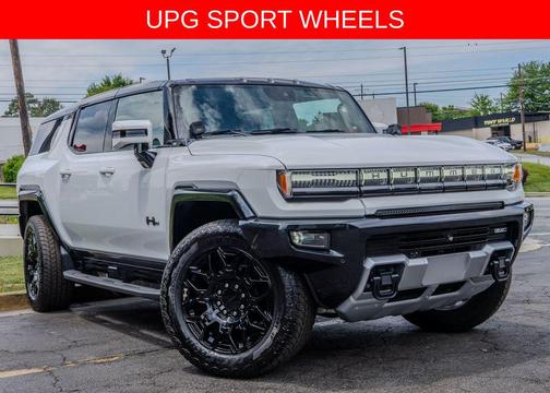Interstellar White 2025 GMC HUMMER EV SUV 3X