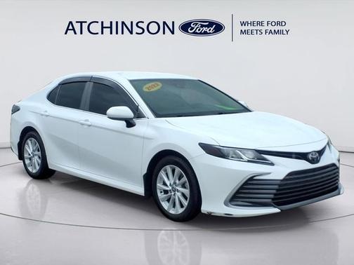 White 2022 Toyota Camry LE