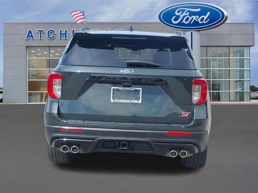 FORGED GREEN METALLIC 2024 Ford Explorer ST