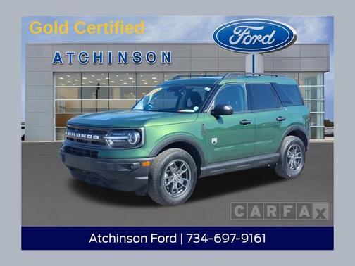 ERUPTION GREEN METALLIC 2023 Ford Bronco Sport BIG BEND