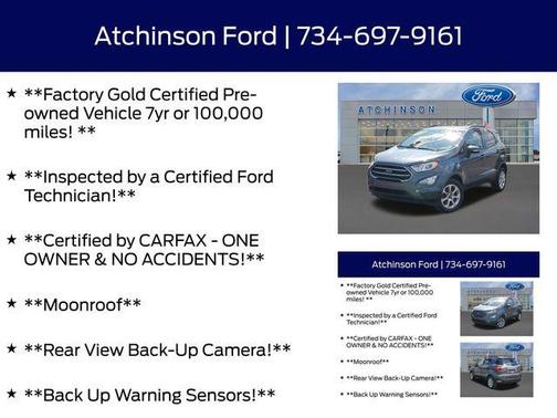 2022 Ford EcoSport SE