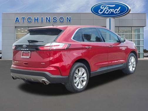 RAPID RED TINTED CC 2023 Ford Edge TITANIUM