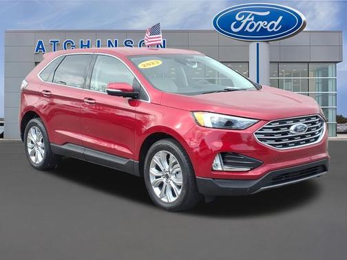 RAPID RED TINTED CC 2023 Ford Edge TITANIUM