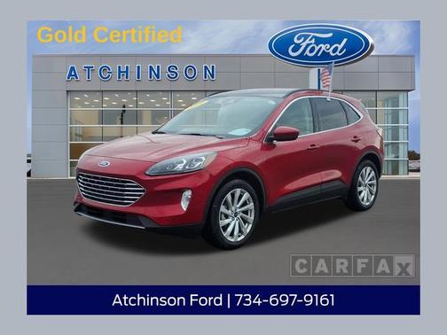 RAPID RED MET TINTED CC 2021 Ford Escape TITANIUM