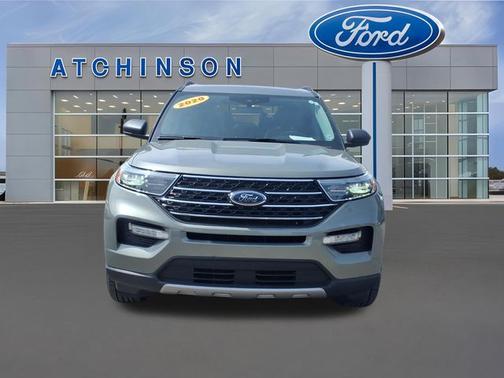 SILVER SPRUCE METALLIC 2020 Ford Explorer XLT