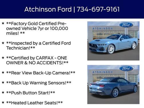 VAPOR BLUE METALLIC 2024 Ford Mustang GT PREMIUM