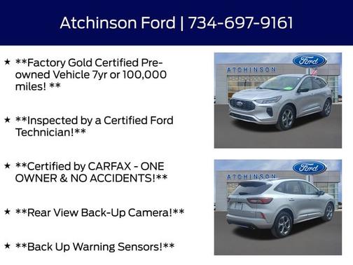 ICONIC SILVER METALLIC 2023 Ford Escape ST-LINE