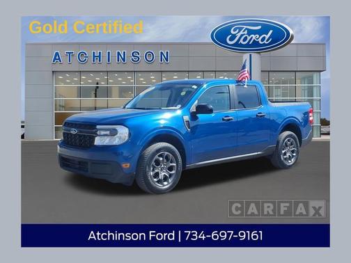 ATLAS BLUE METALLIC 2024 Ford Maverick XLT