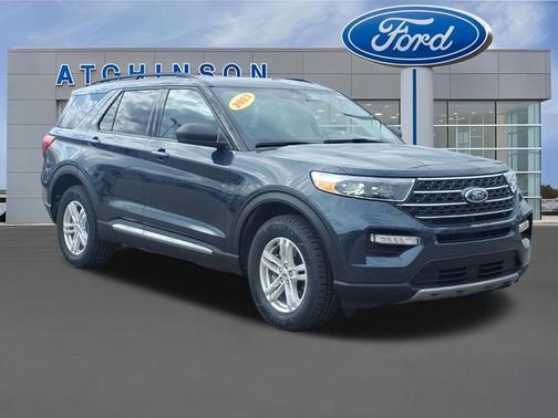 STONE BLUE METALLIC 2023 Ford Explorer XLT