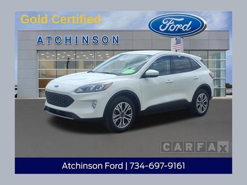 STAR WHITE METALLIC TRI-COA 2022 Ford Escape SEL