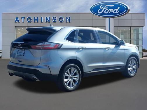 ICONIC SILVER 2024 Ford Edge TITANIUM