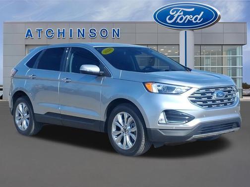 ICONIC SILVER 2024 Ford Edge TITANIUM