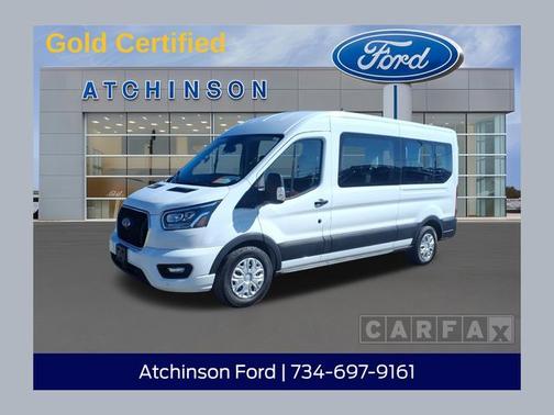OXFORD WHITE 2023 Ford Transit-350 XLT