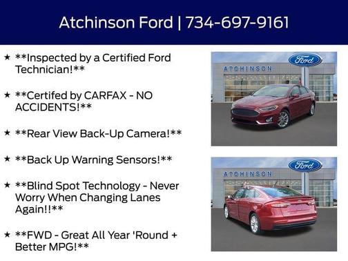 2019 Ford Fusion Energi Titanium