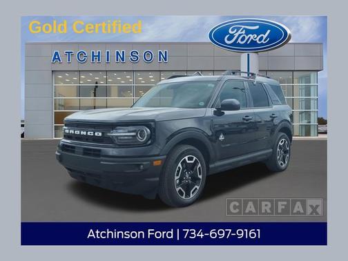 SHADOW BLACK 2023 Ford Bronco Sport OUTER BANKS
